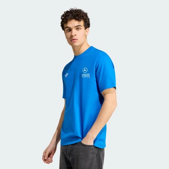 Zdjęcie produktu KOSZULKA MERCEDES - AMG PETRONAS FORMULA 1 TEAM BLUE WONDER Adidas