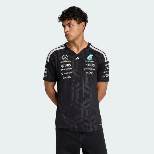 Zdjęcie produktu KOSZULKA MERCEDES - AMG PETRONAS FORMULA 1 TEAM DRIVER Adidas czarny