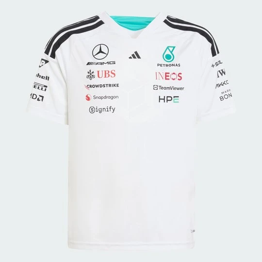 Zdjęcie produktu KOSZULKA MERCEDES - AMG PETRONAS FORMULA 1 TEAM DRIVER Adidas biały
