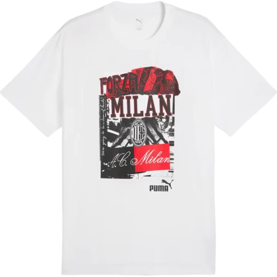 Zdjęcie produktu Koszulka męska AC Milan FtblNRGY + Tee Puma Biały