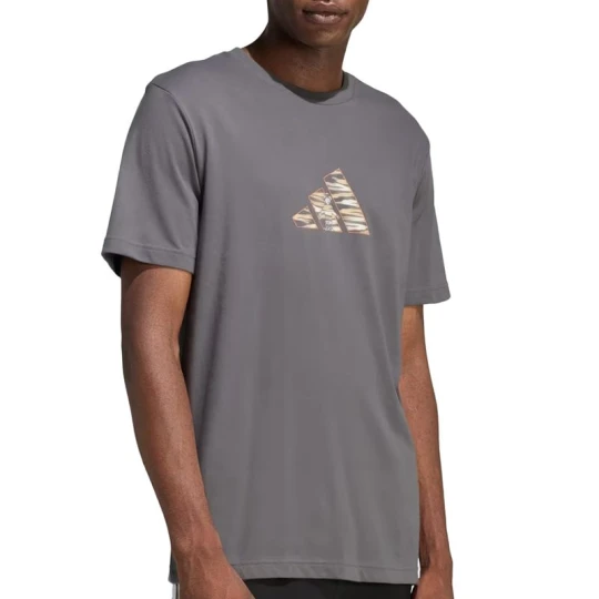 Zdjęcie produktu Koszulka męska adidas Camo Expolorer Graphic JZ7501 - szara