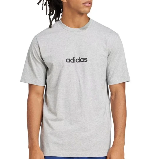 Zdjęcie produktu Koszulka męska adidas Sportswear Essentials Linear Single JE9002 - szara