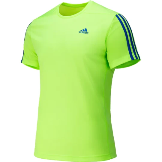 Zdjęcie produktu Koszulka męska AeroReady 3 Stripes Adidas Zielony