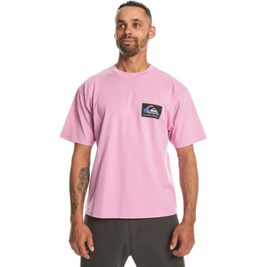 Zdjęcie produktu Koszulka męska Back Flash Quiksilver Różowy