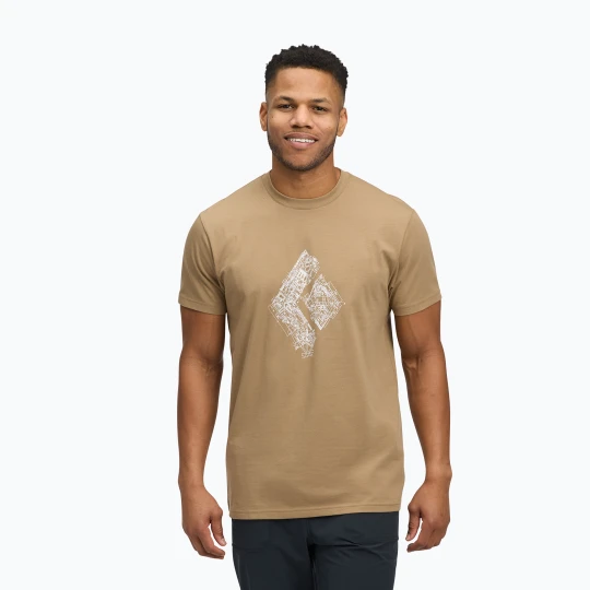 Zdjęcie produktu Koszulka męska Black Diamond Equipmnt For Alpinist SS Tee mushroom Brązowy