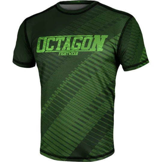 Zdjęcie produktu Koszulka męska Blocks Octagon Zielony