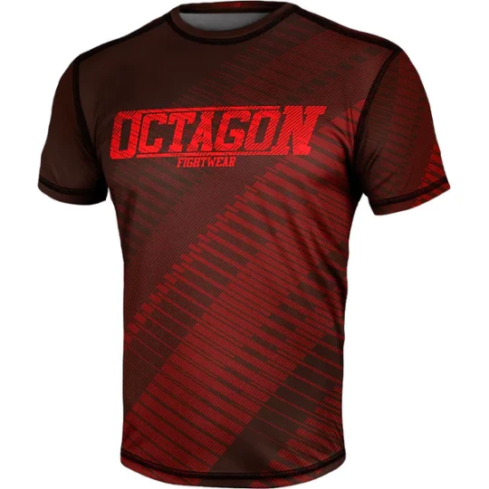 Zdjęcie produktu Koszulka męska Blocks Octagon Czerwony