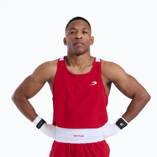 Zdjęcie produktu Koszulka męska Boxraw Stevenson V2 Tank red / white