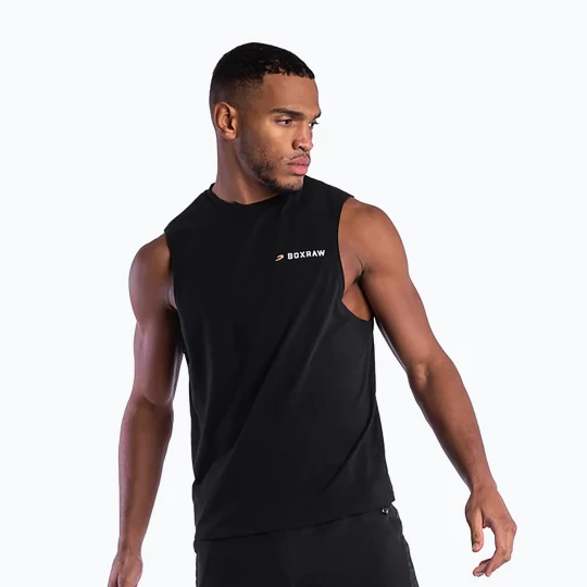 Zdjęcie produktu Koszulka męska BOXRAW We Don't Play Boxing Muscle Tank black