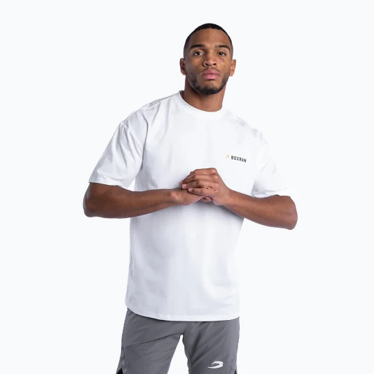 Zdjęcie produktu Koszulka męska BOXRAW We Don't Play Boxing Oversized T-Shirt Biały