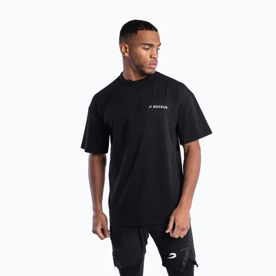 Zdjęcie produktu Koszulka męska BOXRAW We Don't Play Boxing Oversized T-Shirt Czarny