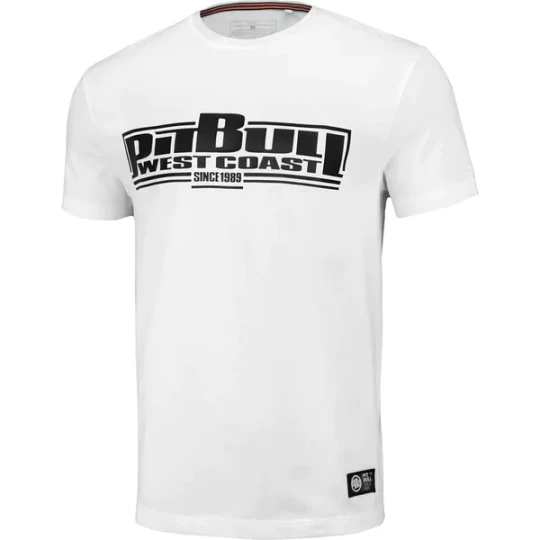 Zdjęcie produktu Koszulka męska Classic Boxing Pitbull West Coast Biały