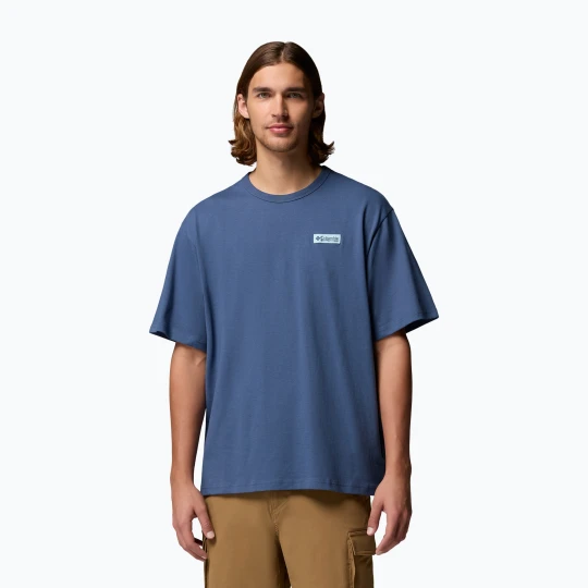 Zdjęcie produktu Koszulka męska Columbia CSC Heavyweight Iconic Tee dark mountain / csc box logo Szary