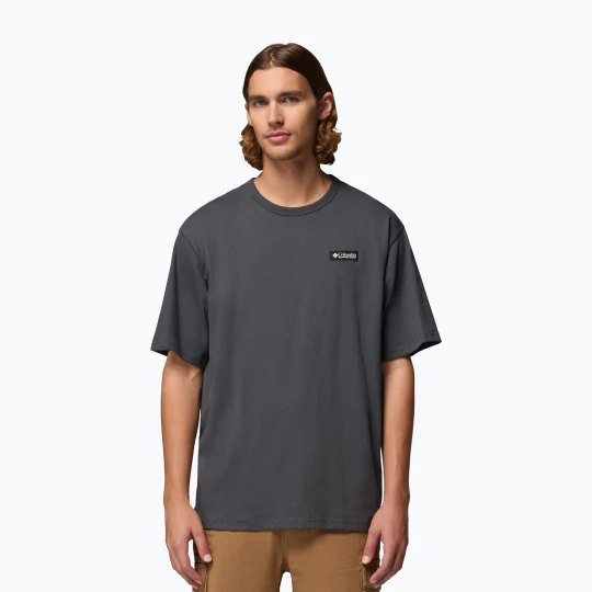 Zdjęcie produktu Koszulka męska Columbia CSC Heavyweight Iconic Tee shark / repeated peaks Szary