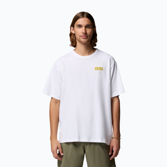 Zdjęcie produktu Koszulka męska Columbia CSC Heavyweight Iconic Tee white / repeated peaks