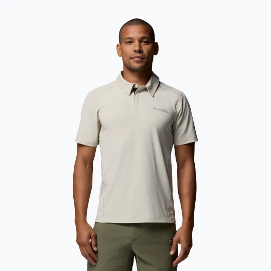 Zdjęcie produktu Koszulka męska Columbia Diamond Peak Pro Polo dark stone Beżowy