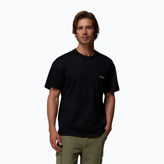 Zdjęcie produktu Koszulka męska Columbia Echo Passage Crew black