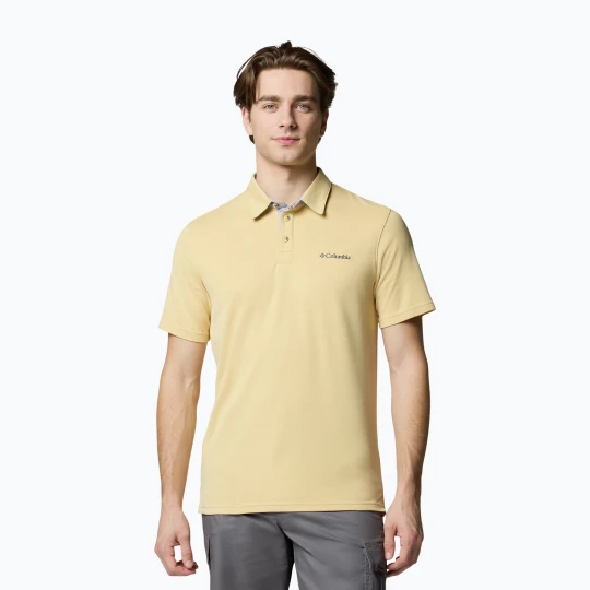 Zdjęcie produktu Koszulka męska Columbia Nelson Point Polo sand dune Żółty