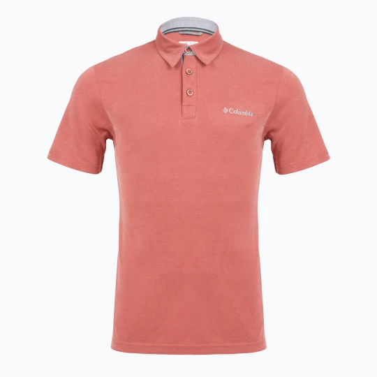 Zdjęcie produktu Koszulka męska Columbia Nelson Point Polo washed red