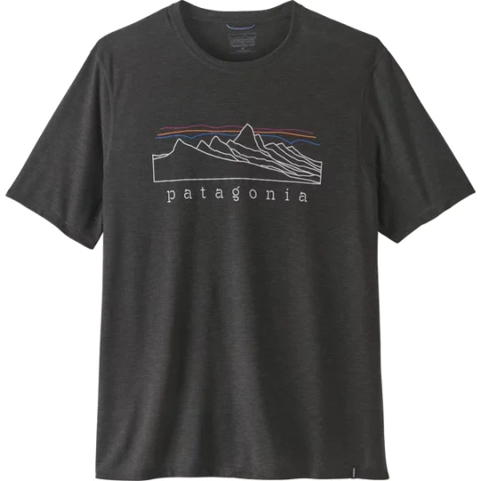 Zdjęcie produktu Koszulka męska Cool Trail Shirt - Stratapeaks Patagonia Czarny