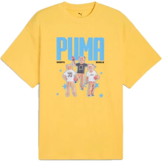 Zdjęcie produktu Koszulka męska Dylan's World Tee Puma Żółty