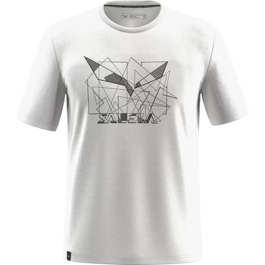 Zdjęcie produktu Koszulka męska Eagle Geometric Salewa Biały