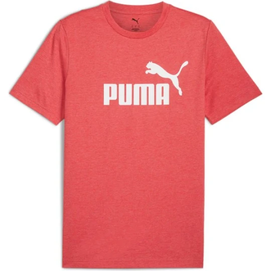 Zdjęcie produktu Koszulka męska Essentials No.1 Logo Heather Tee Puma Czerwony