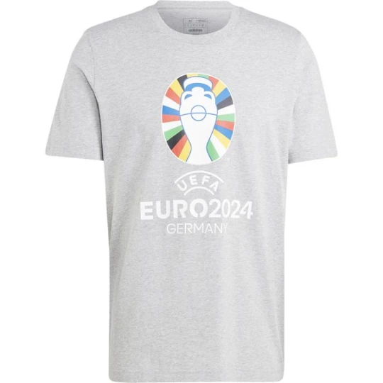 Zdjęcie produktu Koszulka męska Euro24 Adidas Szary