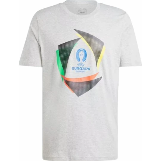 Zdjęcie produktu Koszulka męska Euro24 Adidas Szary