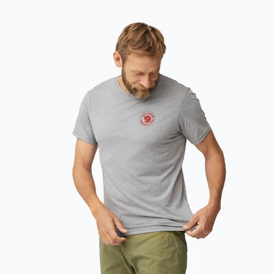 Zdjęcie produktu Koszulka męska Fjällräven 1960 Logo grey/ melange
