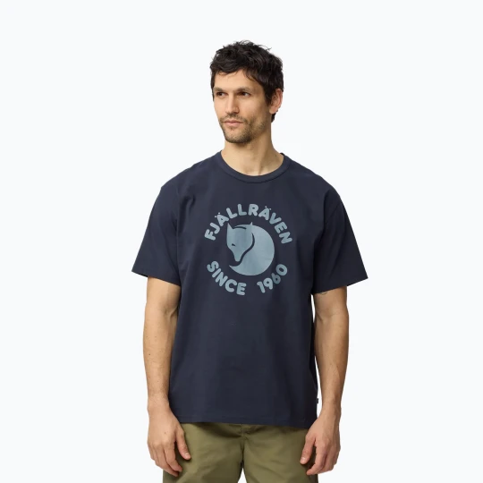 Zdjęcie produktu Koszulka męska Fjällräven Relaxed dark navy Granatowy