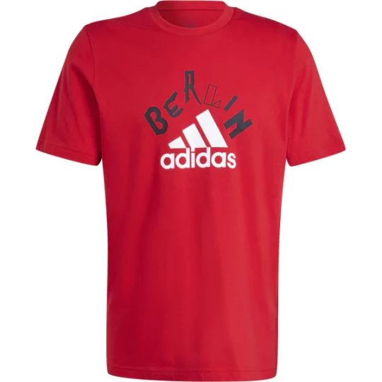 Zdjęcie produktu Koszulka męska Graphic Tee Adidas Czerwony