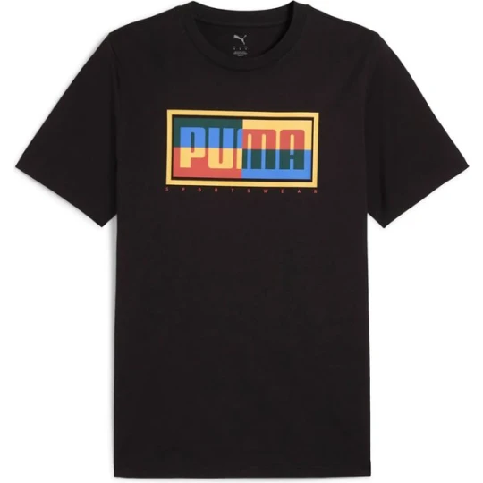 Zdjęcie produktu Koszulka męska Graphics Box Tee Puma Czarny