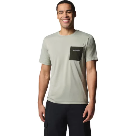 Zdjęcie produktu Koszulka męska Hike Pocket SS Columbia Zielony