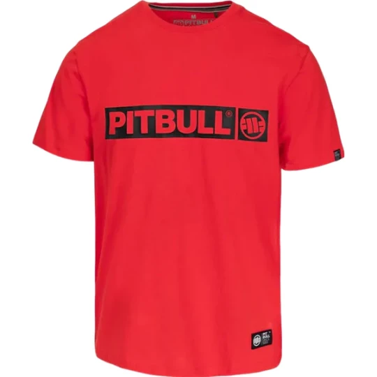 Zdjęcie produktu Koszulka męska Hilltop Pitbull West Coast Czerwony
