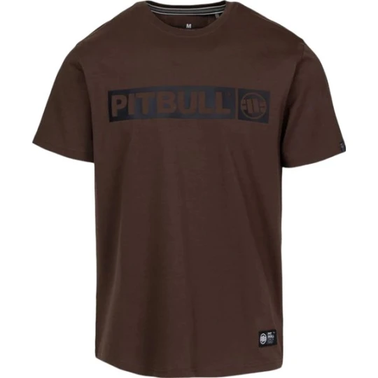 Zdjęcie produktu Koszulka męska Hilltop Pitbull West Coast Brązowy