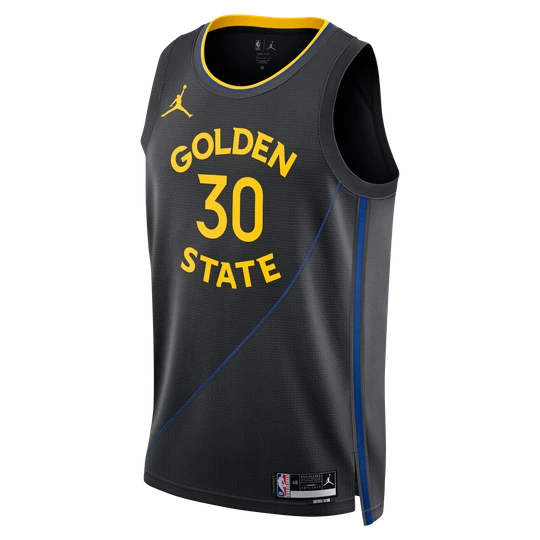 Zdjęcie produktu Koszulka męska Jordan Dri-FIT NBA SwingmanStephen Curry Golden State Warriors Statement Edition 2024 / 25 - Czerń
