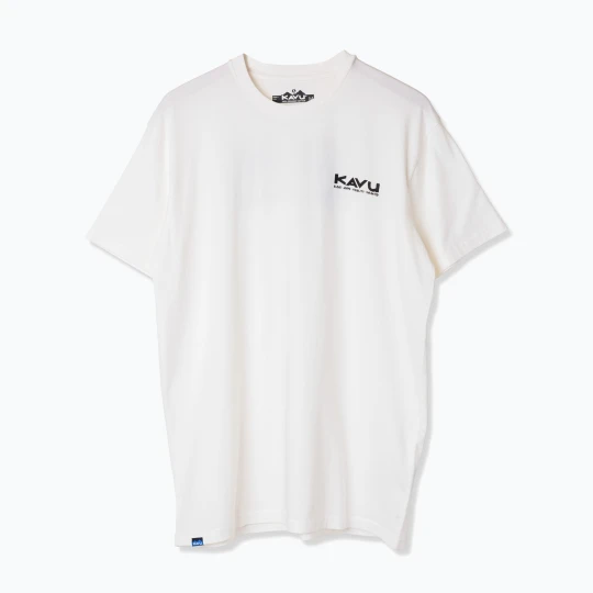 Zdjęcie produktu Koszulka męska KAVU Klear Above Etch Art. off white