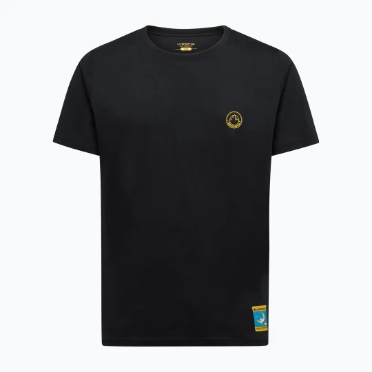 Zdjęcie produktu Koszulka męska La Sportiva Climbing on the Moon nero / giallo Czarny