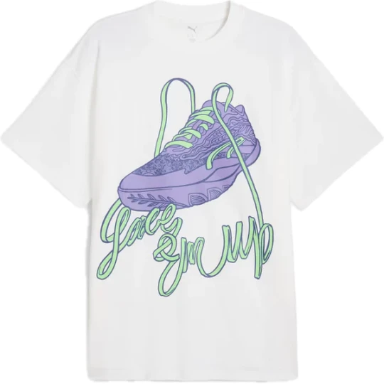 Zdjęcie produktu Koszulka męska Lace Em Up Oversized Tee Puma Biały