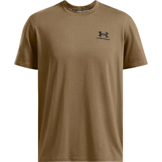 Zdjęcie produktu Koszulka męska Logo Embroidered Heavyweight Under Armour Brązowy