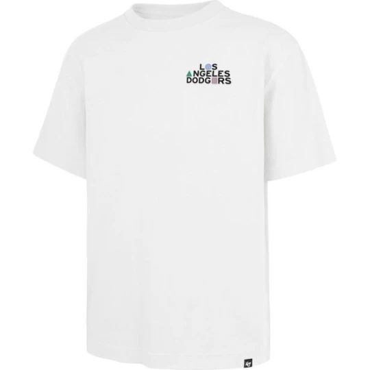 Zdjęcie produktu Koszulka męska Los Angeles Dodgers Primary Purpose Foundation 47 Brand Biały