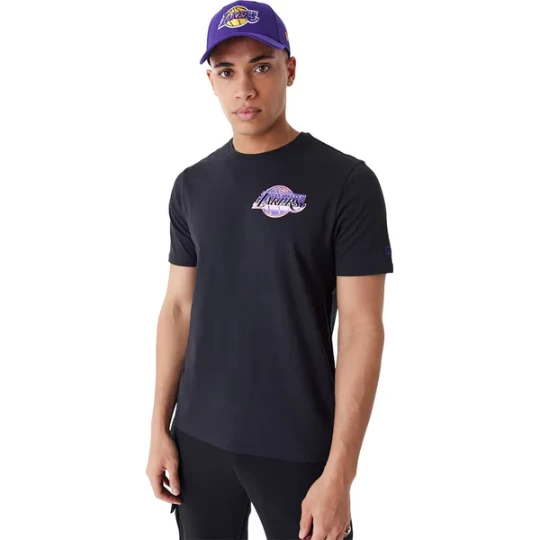 Zdjęcie produktu Koszulka męska Los Angeles Lakers NBA Holographic New Era Czarny