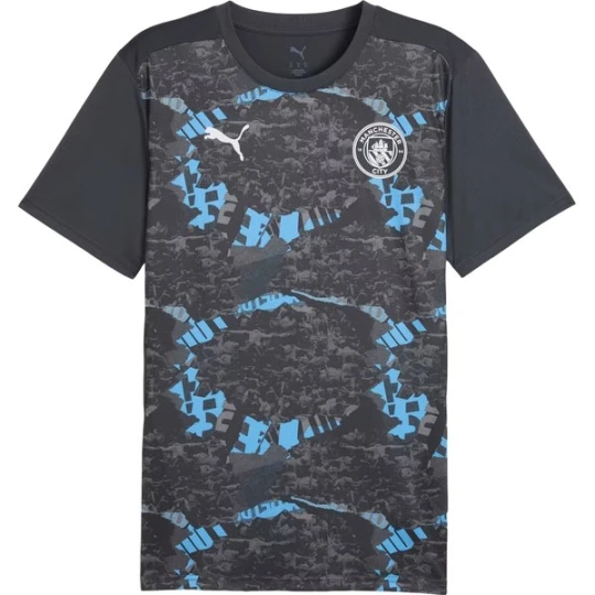 Zdjęcie produktu Koszulka męska Manchester City Prematch SS Jersey Puma Szary