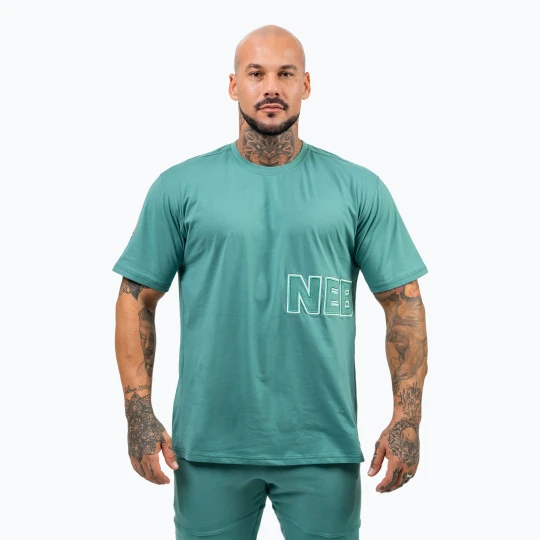 Zdjęcie produktu Koszulka męska NEBBIA Dedication green