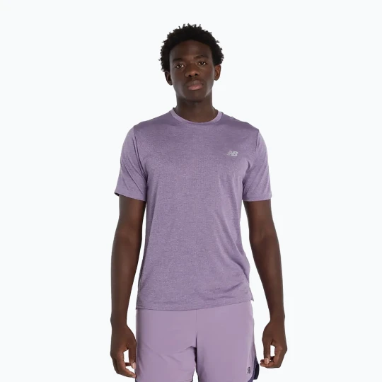 Zdjęcie produktu Koszulka męska New Balance Athletics Run candied violet heather