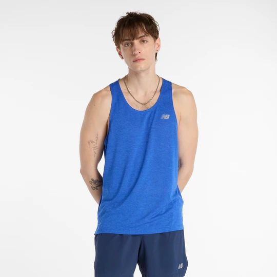 Zdjęcie produktu Koszulka męska New Balance MT41250BEA – niebieska