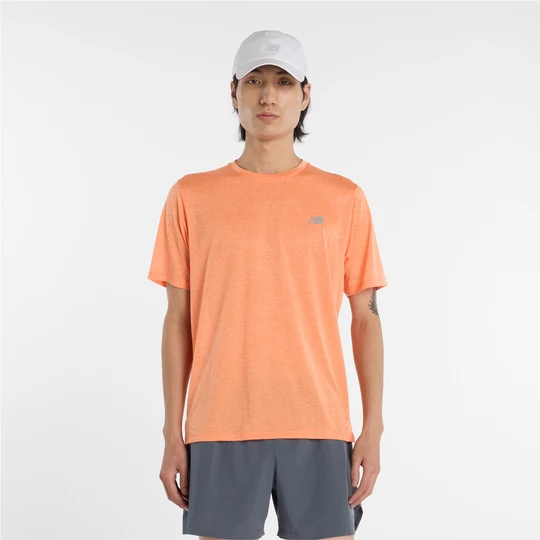 Zdjęcie produktu Koszulka męska New Balance MT41253AAE – pomarańczowa