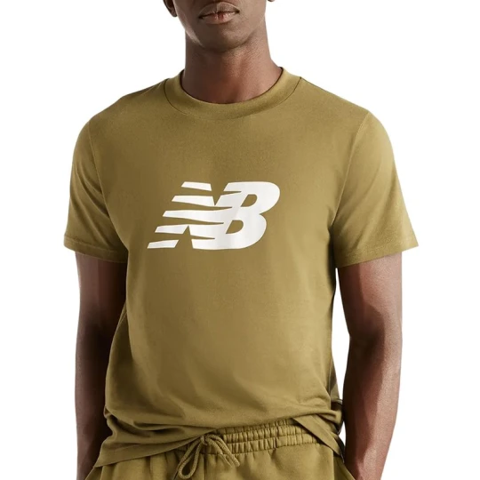 Zdjęcie produktu Koszulka męska New Balance MT43906AAO - beżowa