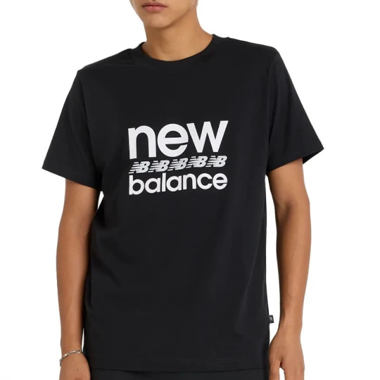 Zdjęcie produktu Koszulka męska New Balance MT51940BK - czarna